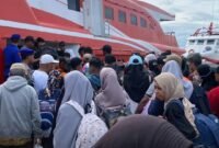 Situasi H'4 NSlATARU di Pelabuhan Kendari