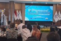 Ketua Umum IPERINDO Anita Puji Astuti memberikan sambutan dalam acara Silaturahmi dan Sarasehan bertajuk “Kemandirian Industri Perkapalan Nasional Guna Menyongsong Indonesia Emas 2045” yang digelar di Ballroom Ali Sadikin, Biro Klasifikasi Indonesia, Jakarta, Selasa (29/4/2025)