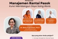 Perempuan tangguh, industri tumbuh, IWTL dan INOVERSI kuatkan SDM, siap hadapi tantangan industri, siap tingkatkan daya saing bisnis, IWTL dan INOVERSI sukses menggelar pelatihan Manajemen Rantai Pasok dan digitalisasi.