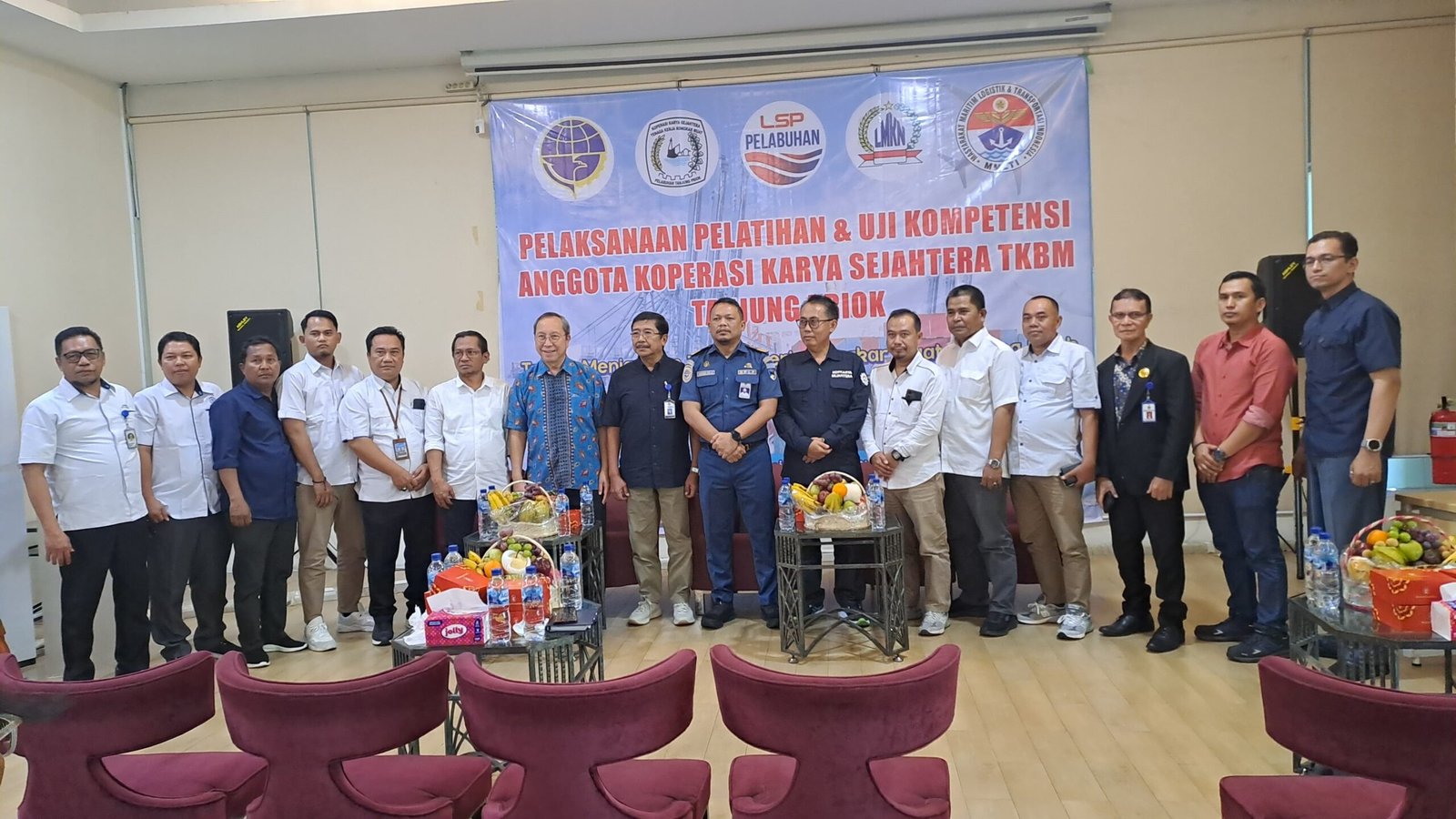 Menuju SDM Tangguh dan Kompeten, Koperasi KS  TKBM Tanjung Priok dorong Sertifikasi Tenaga Kerja Bongkar Muat.