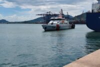 KN. Damaru saat sandar di Kade C1 Pelabuhan Panjang.