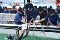 Kolaborasi dengan LAZ Harfa, Pelindo Regional 2 Banten transplantasikan 225 paket terumbu karang di Pulau Merak Besar sebagai upaya memulihkan ekosistem laut sekaligus memberdayakan masyarakat pesisir.